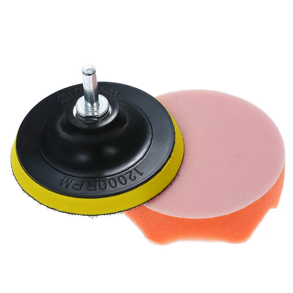 

3 to 7 Inch Car Hairdressing Waxing Polishing Disk wool Ball Sponge Wheel Adhesive Polishing Pad Grinding Polishing 5 Dresses