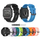 Силиконовый ремешок для часов, браслет для Huami Amazfit Neo, мягкий спортивный ремешок для часов, браслет для Xiaomi Amazfit Neo, аксессуары для часов