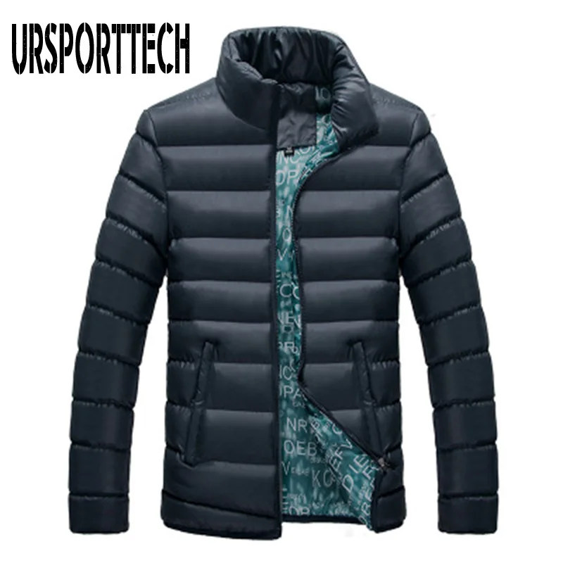 Quality Winter Jacket Men 2019 Fashion Stand Collar Male Parka Jacket Mens Solid Thick Jackets and Coats Man Winter Parkas M-4XL