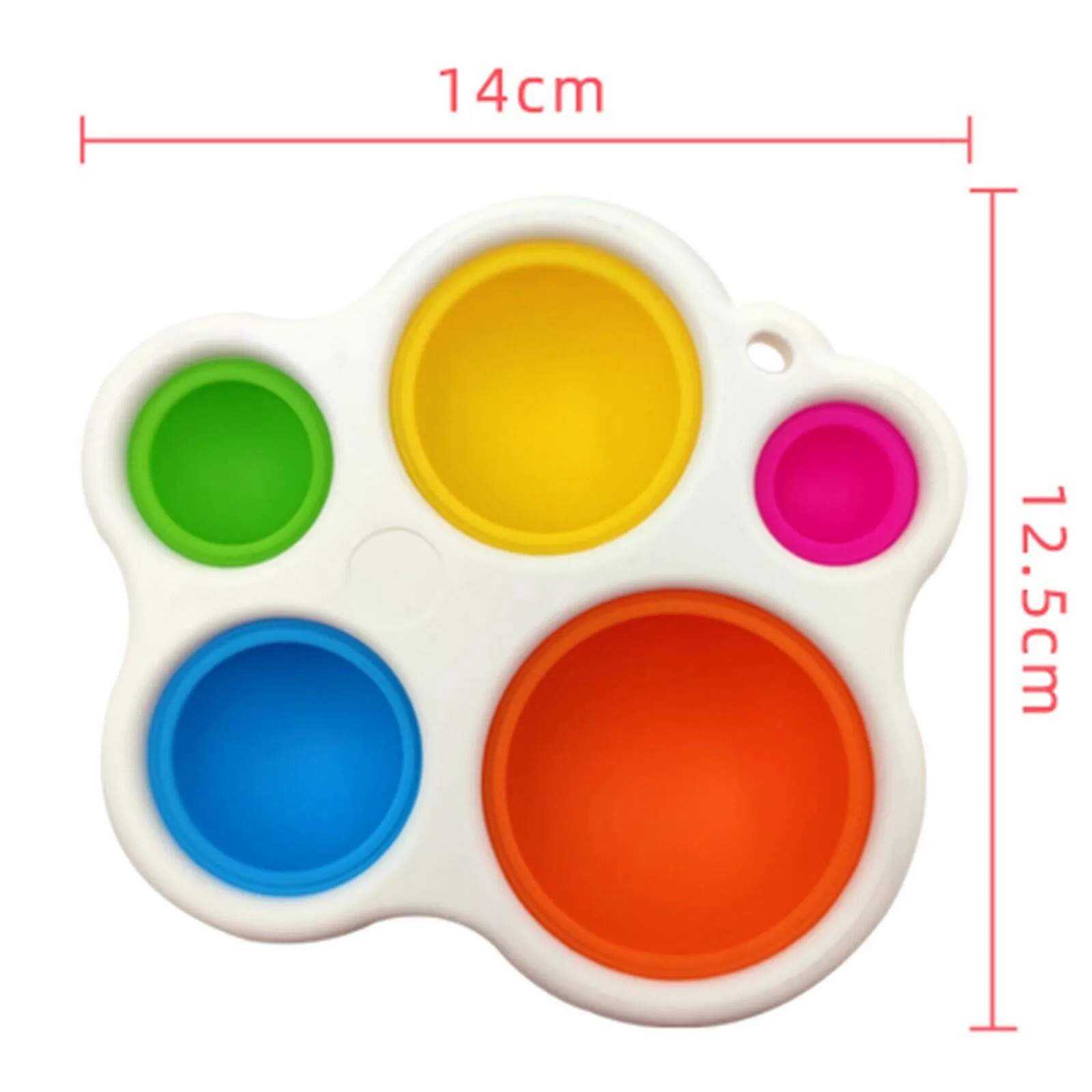 

2ps Infant Early Education Baby Intelligence Development Intensive Training Toys Indoors Decompression Plus Gift Isolation Props