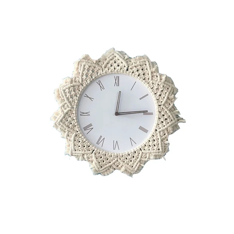 Веселые железные скандинавские креативные белые настенные часы современный