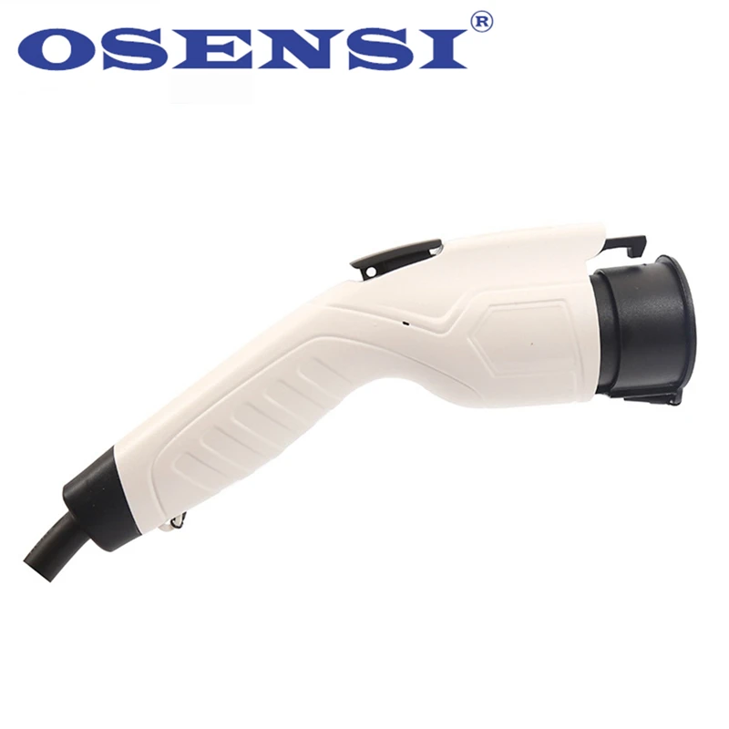 OSENSI портативное зарядное устройство EV SAE J1772 16A 32A стандарт ЕС штепсельная вилка 5 м