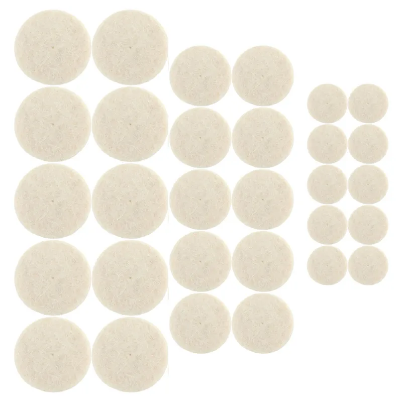 Новинка 33 шт./компл. мягкая войлочная Полировочная Насадка для швабры насадка