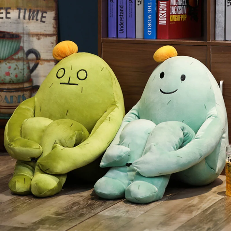 

Cactus Plush Stuffed Toy Cute Cartoon Pillow Cushion Home Decor Birthday Gift for Kids Friends 20cm/60cm