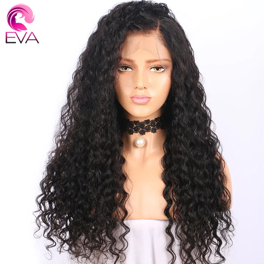 Эва волосы полный кружево человеческие парики предварительно сорванные с
