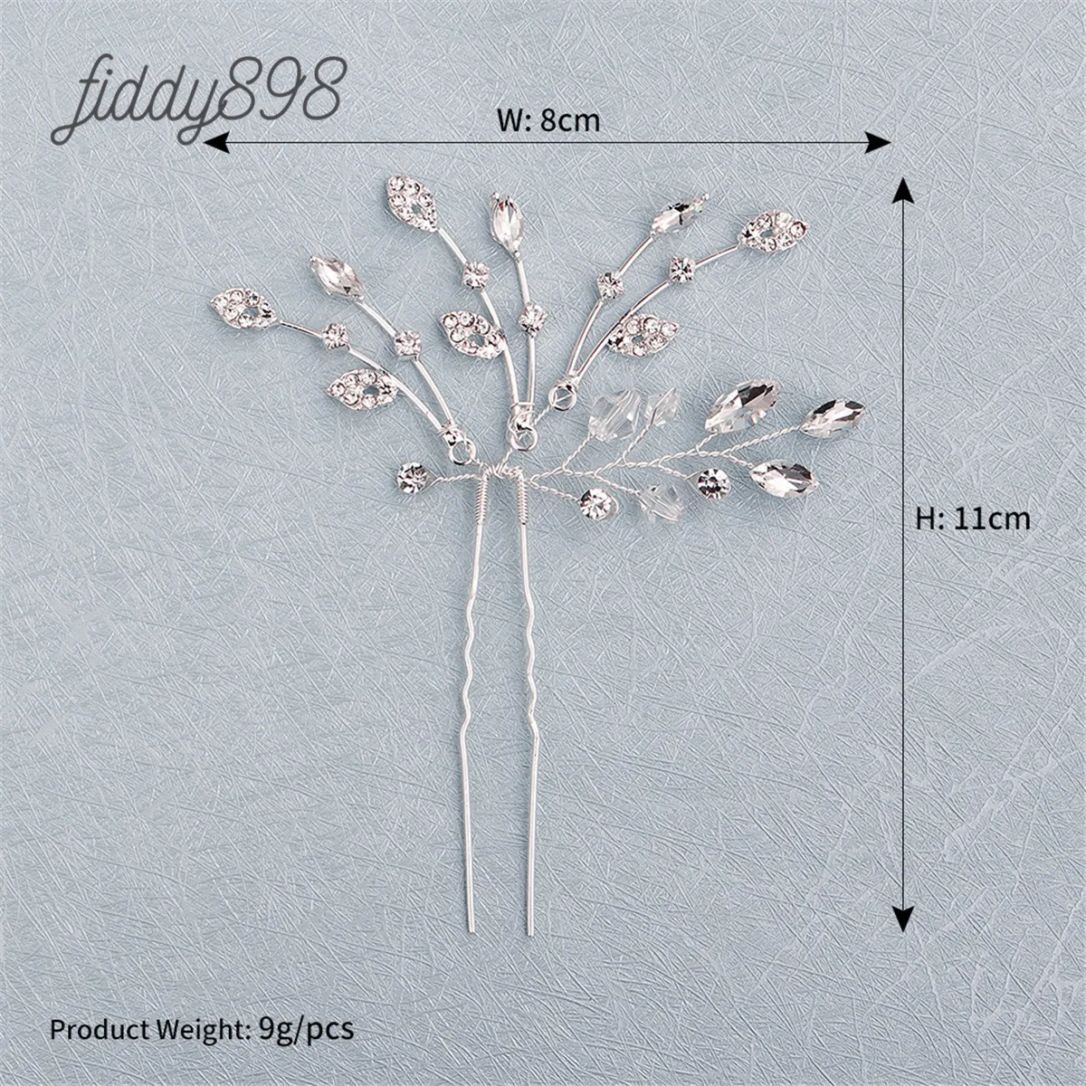 Модные свадебные аксессуары для волос женские шпильки стразы головной убор tocados