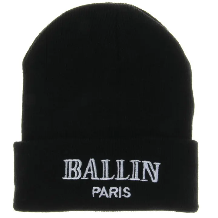 Вязаные шерстяные облегающие шапки в европейском и американском стиле для