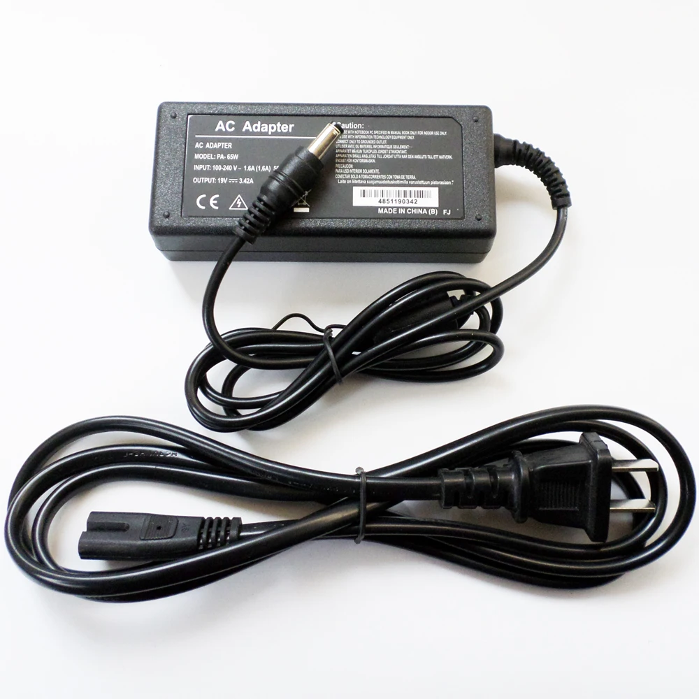 

New Notebook Battery Charger For Lenovo IdeaPad Z380 Z465 Z470 Z480 Z580 19V 3.42A 65W Laptop Power Supply Cord AC Adapter Cable