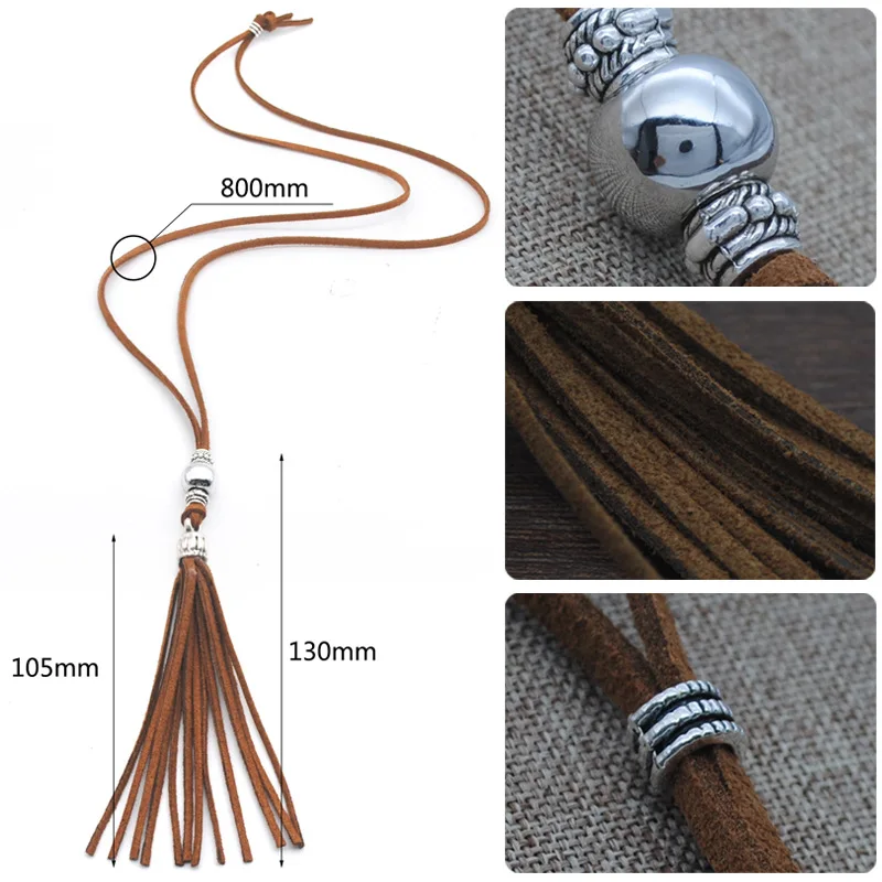 Горячая распродажа! Женские аксессуары для свитера круглые длинные кисточки