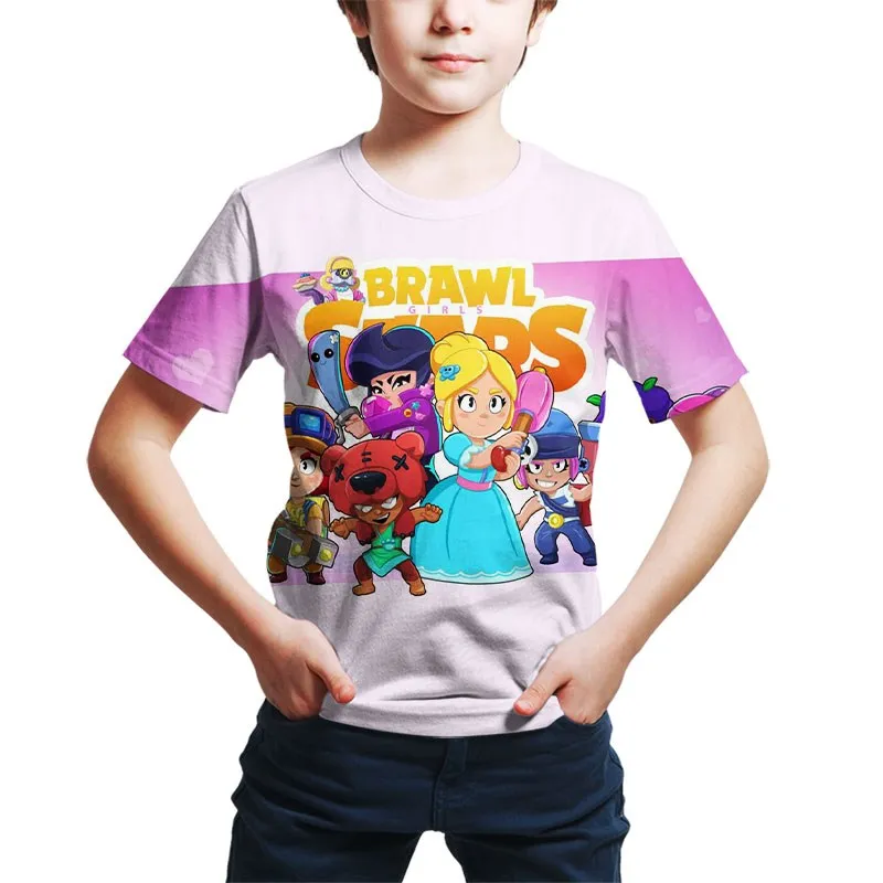 

Летняя модная футболка для мужчин и женщин с мультяшным аниме 3D принтом, Детская уличная одежда с коротким рукавом для мальчиков и девочек, ...