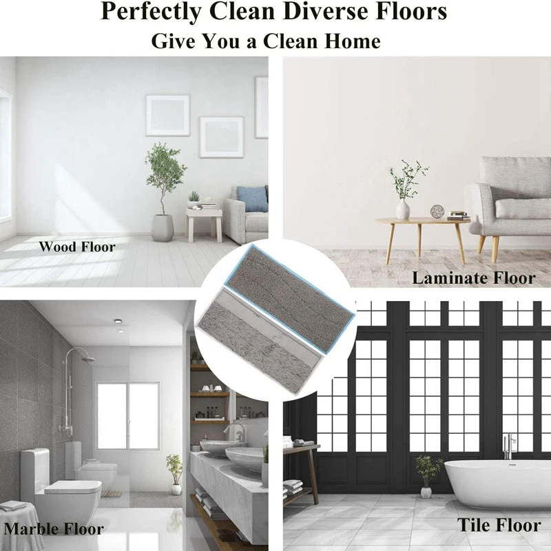 10-Pack Washable &amp Reusable Mop Pads Mopping Replacement for IRobot Braava Jet M Series M6 (6110) Robot | Бытовая техника