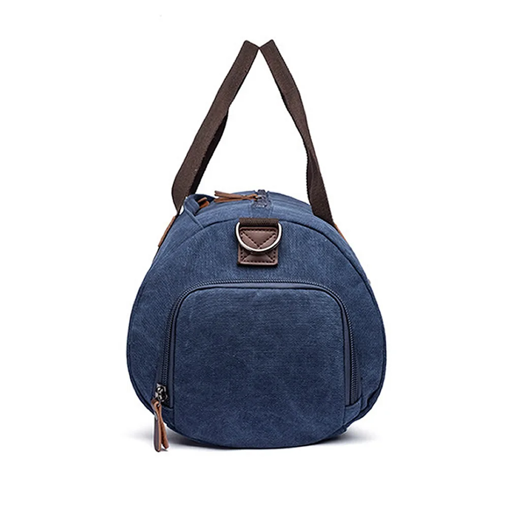 GNWXY Outdoor Travel Bag Canvas Crossbody Duffel Bag Men Carry On Luggage Bag Large Weekend Bag With Shoe Warehouse Dropshipping