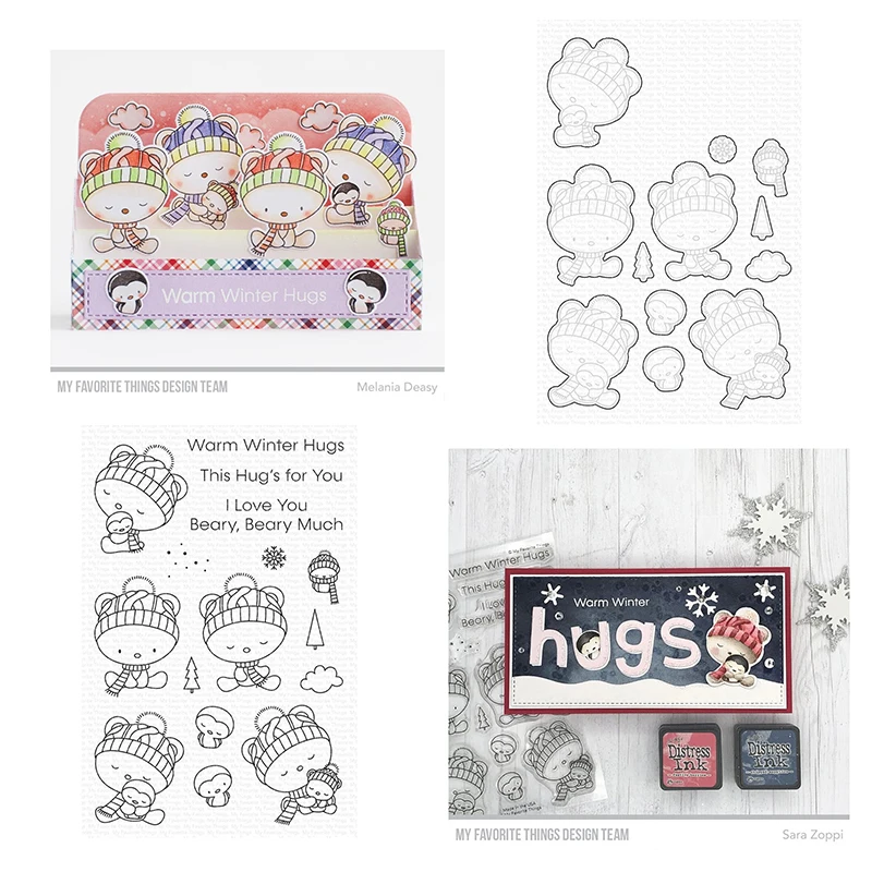 

Metal Cutting Dies Stamps Set This Hug's for You Scrapbook Paper Diary Decoration Embossing Template Diy Arrival in 2021 New