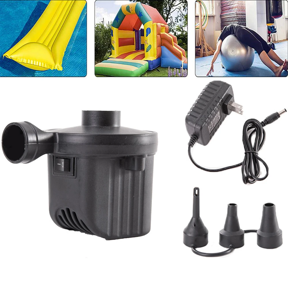

Powerful Electric Portable Deflator Air Pump Swimming Ring Mini Car Household Low Noise Inflator Inflatable Couch Pool Toy