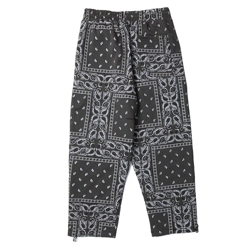 Флисовые Мужские штаны с принтом смайлика Пейсли забавные шаровары в стиле хип