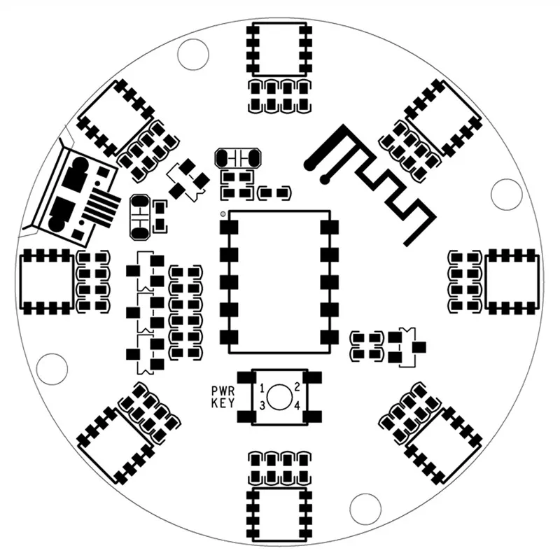 

3.6-5V LED Light Control Module Bluetooth 4.0 BLE RGB Light Control Board For iOS/Android Smart Home