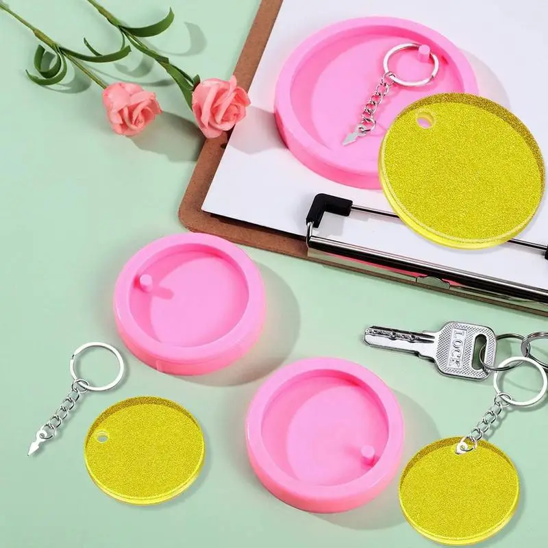 Силиконовая форма сделай сам для украшения торта большая и Маленькая подвеска в