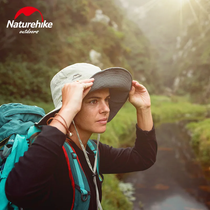 Шляпа от солнца Naturehike летняя уличная рыболовная шляпа солнцезащитная с защитой