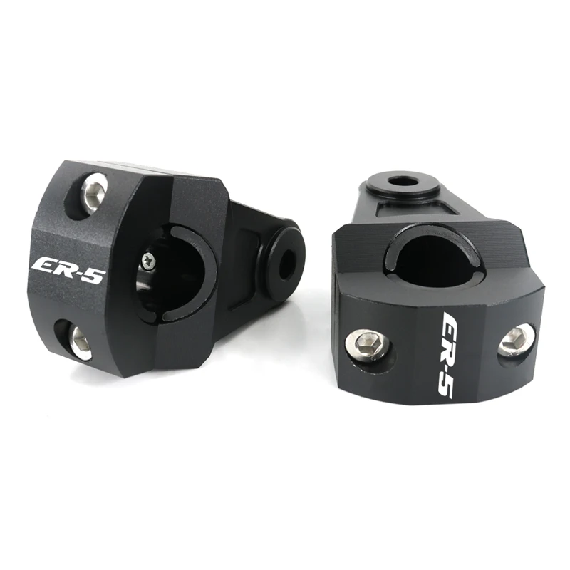 

For KAWASAKI ER-5 1997 1998 1999 2000 2001 2002 2003 2004 2005 2006 22mm 7/8'' Motorcycle Handlebar Riser CNC Aluminum