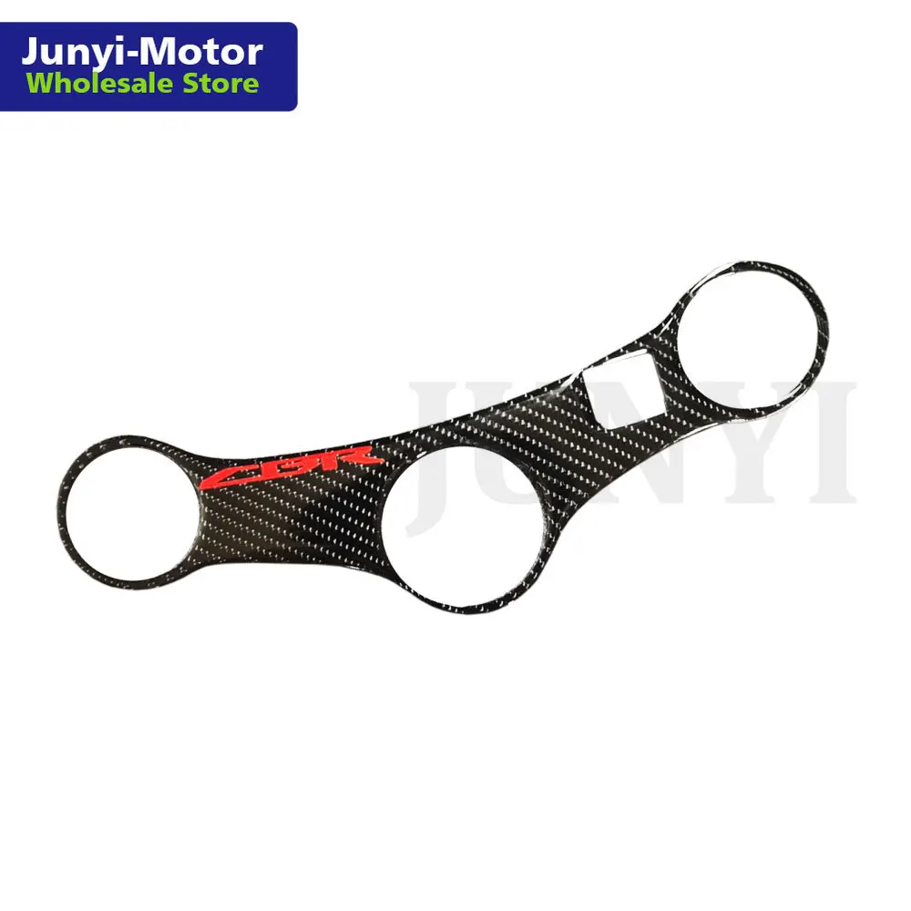 Для Honda CBR 600 F4i CBR600F4i 2001 2002 2003 2004 2005 2006 углеродное волокно Наклейка Стикер тройное