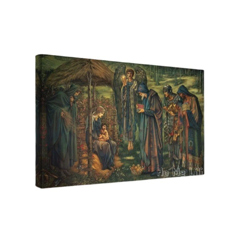 

Birth Of Jesus Christ Canvas Wall Art For Livingroom Bedroom Home Decoration Poster