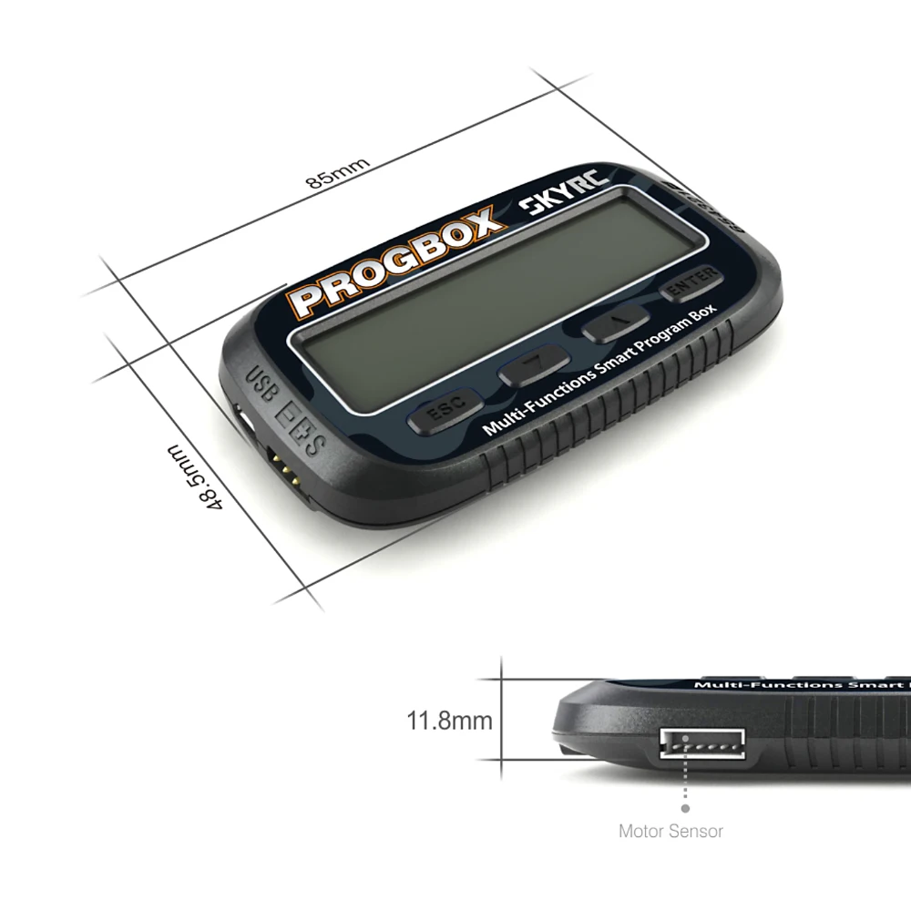 SKYRC PROGBOX Six in one Smart Program Box SK 300046 для радиоуправляемой модели ESC Настройка Lipo Battery