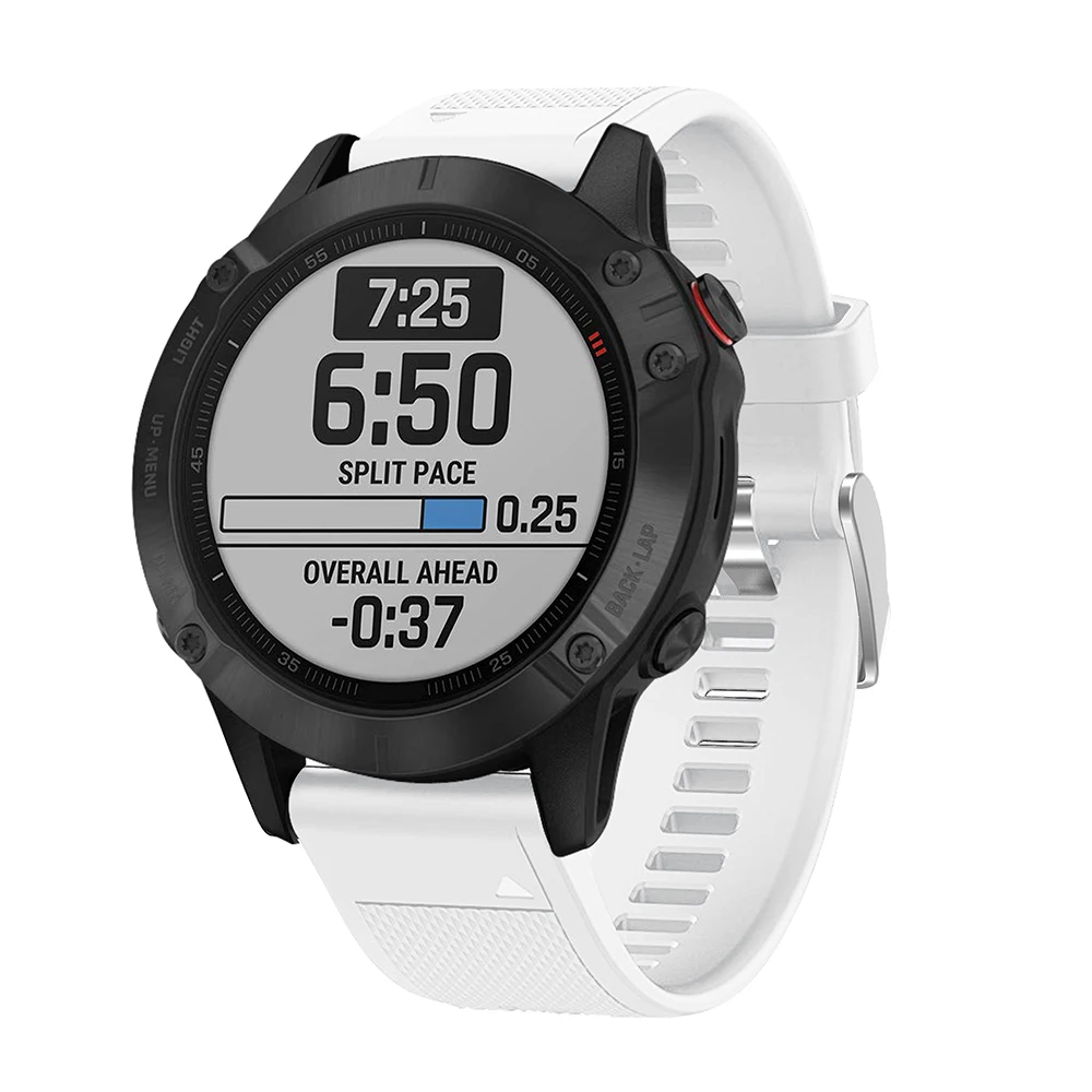22 мм силиконовый ремешок для Garmin Fenix 6/5/5 Plus Quick Release Band для Garmin Forerunner 935/Instinct/Quatix 5 Smart Watch band