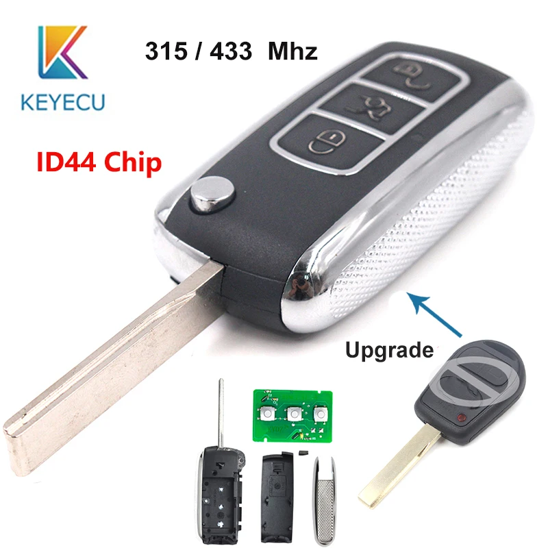 Свободное программирование KEYECU улучшенная версия 315 МГц/433 МГц чип ID44 ДЛЯ Land Rover