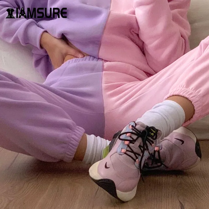 

Штаны-шаровары женские эластичные с высокой талией и вышивкой