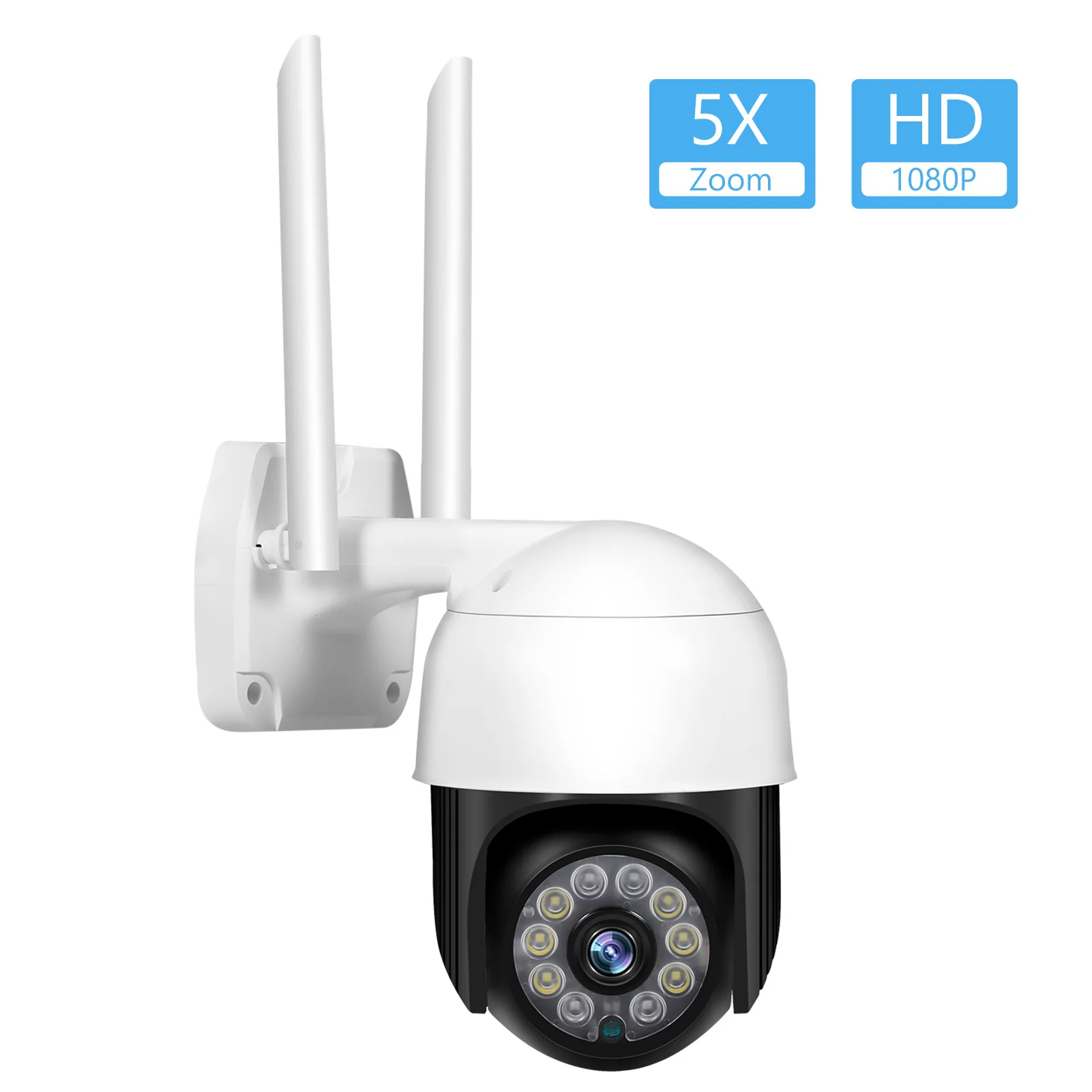 Уличная PTZ-камера видеонаблюдения 2 Мп 1080P Wi-Fi | Безопасность и защита
