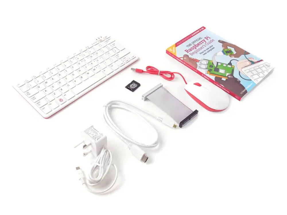 

Raspberry Pi 400, мощный, простой в использовании компьютер, встроенный в клавиатуру, 4 Гб LPDDR4-3200, USB, HDMI порты GPIO header,
