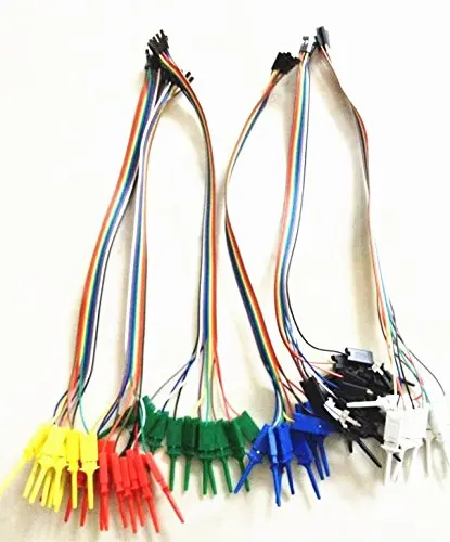 DuPont Line-to-Line Testing Logic Analyser Test Hook 20cm 1set=10pcs | Обустройство дома