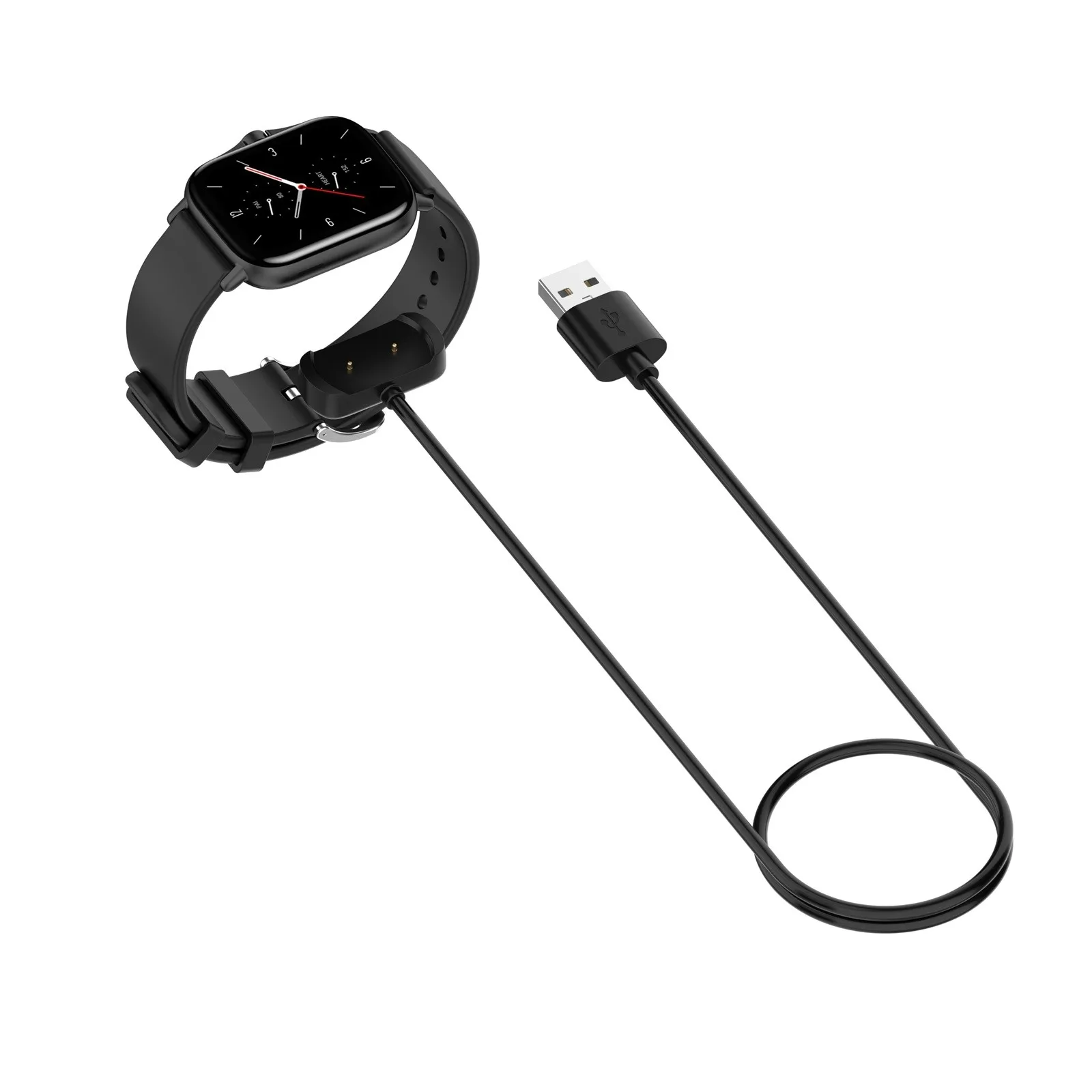 Зарядка через USB кабель для Amazfit T-Rex Pro Zepp E /Zepp Z аксессуары смарт-часов Портативный
