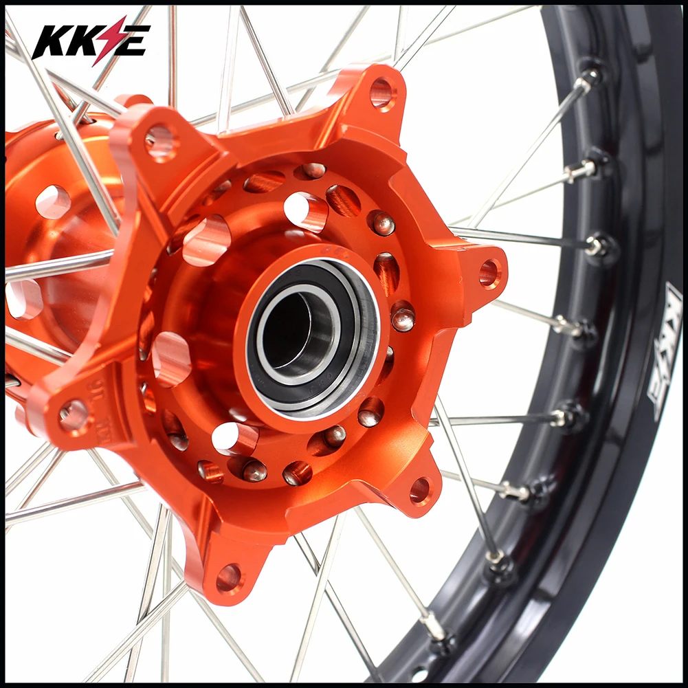 2 15*18 &quotCNC задний эндуро спущенные колеса мотоцикла для KTM EXC EXC-F 125CC-530CC 2003 2004 2005