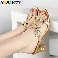 xgravity plus size 34 41 rhonestone sexy chunky high heel pumps sexy ladies crystal shoes elegant womens party shoes ladies d23