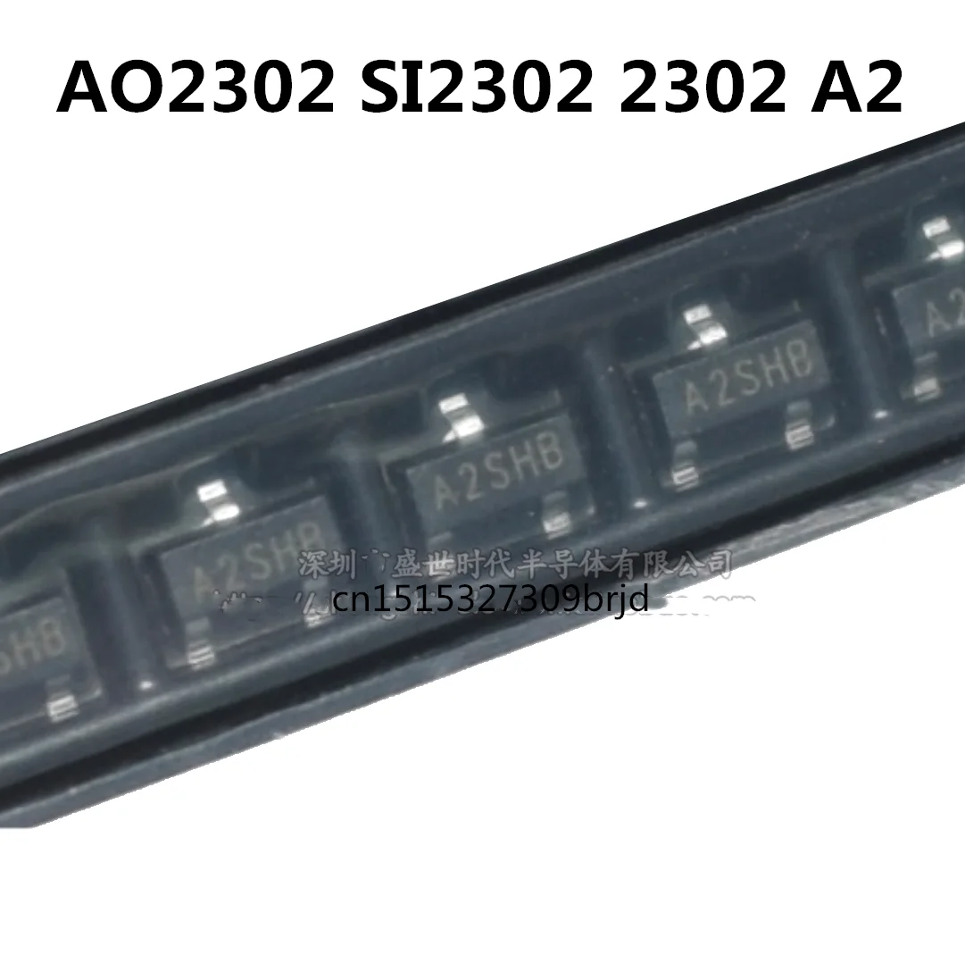 

Оригинал 10 шт./2302 AO2302 SI2302 A2 SOT23-3