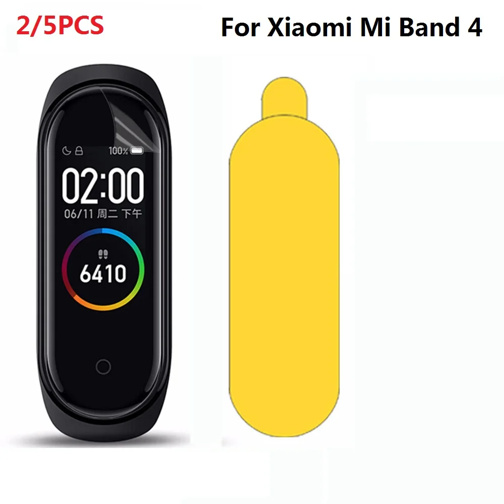 

5Pcs/Lot Hydrogel Tempered Film For Xiaomi Mi Band 4 Smart Wristband Bracelet Smart Wristband Bracelet Full Cover