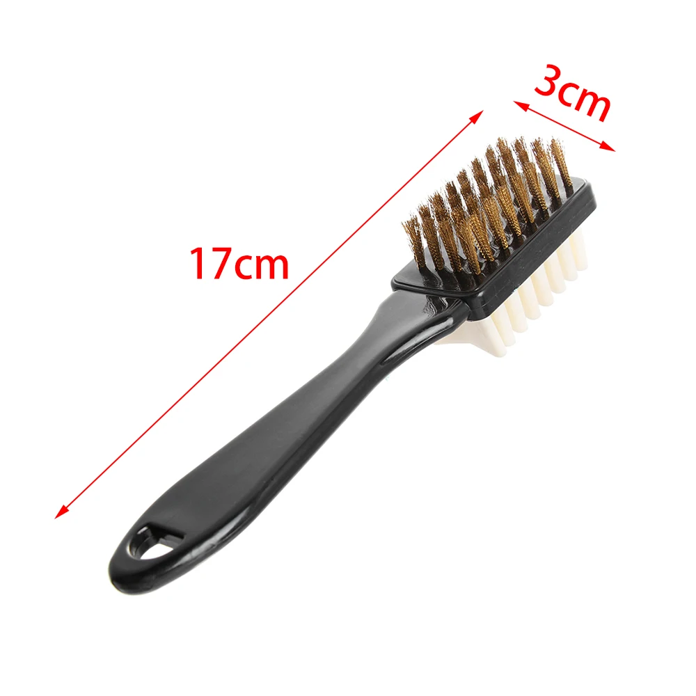 

2-Sided Cleaning Brush Rubber Eraser Set Fit for Suede Nubuck Shoes Stain Dust Shoes Brush Steel Plastic Rubber Boot Cleaner