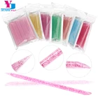 100 шт. хрустальные палочки для ногтей с двойными головками многофункциональные толкатели для кутикулы для удаления ногтей для очистки ногтей набор инструментов для маникюра