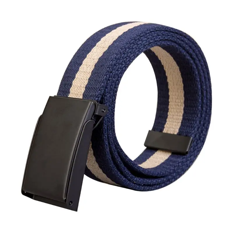 Модный простой ремень унисекс повседневный с гладкой пряжкой на талии
