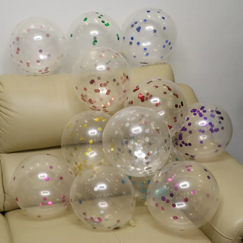 12 дюймов 2 8 г 5 шт. конфетти латексные романтические шары Свадебный день рождения