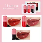 3 шт., жидкий блеск для губ, перламутровый, тонкая вспышка, увлажняющий контроль температуры, изменение цвета, капсула, масло для губ, набор