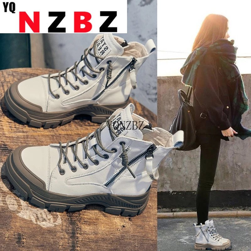 

Women's Fashion Martin Boots 2022 Women's Boots Woman Sneakers New Shoes Flat Fashion Comfortable High Shoes Women