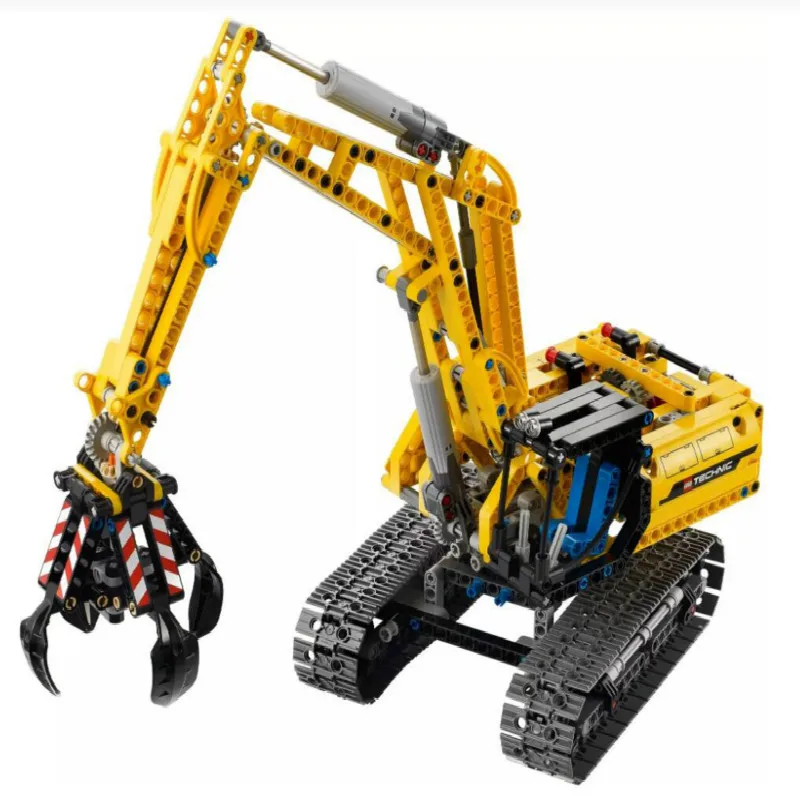 38014 City Technic 720 шт экскаватор 2 в 1 инженерные строительные блоки для грузовиков совместимые 42006 Рождественский подарок для игрушек