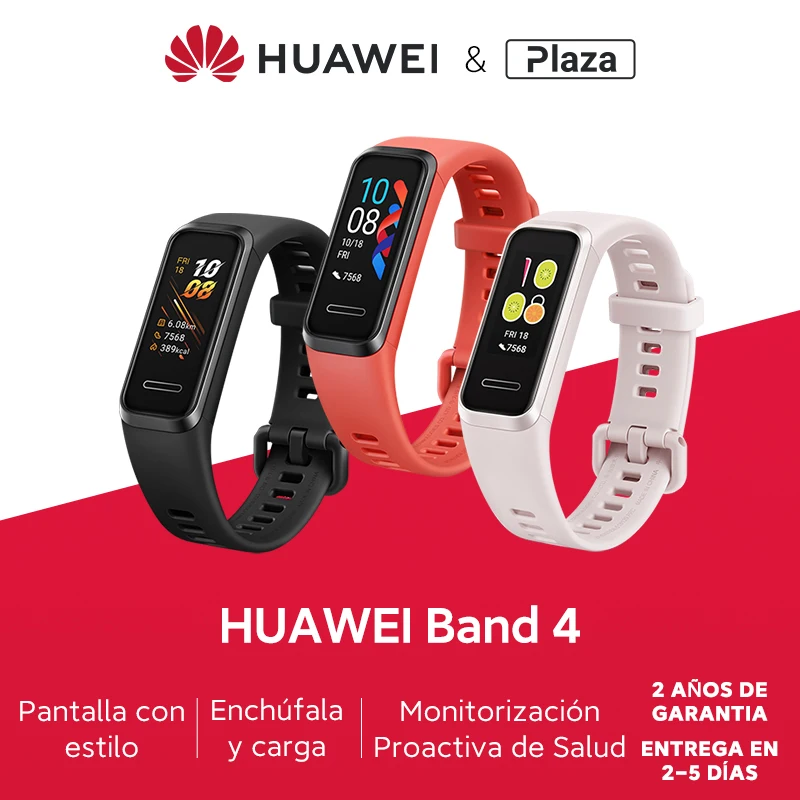 Смарт браслет Huawei Band 4/монитор сердечного ритма монитор сна с usb разъемом зарядка 5