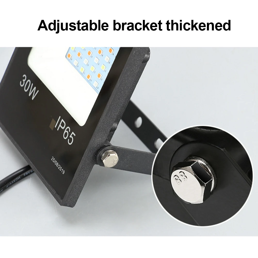 

RGB LED Floodlight Spotlight AC 220V Garden Security light Waterproof 10W 30W 50W Reflector Projector Lamp With Remote Control