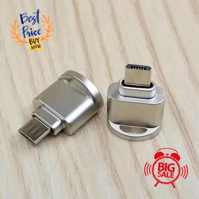 мини кардридер usb 30 type c к micro sd tf адапте