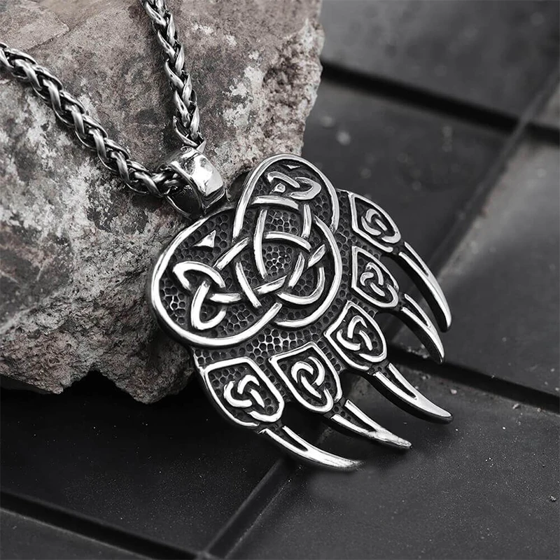 

Retro Necklace Punk Rock Hip Hop Ethnic Viking Mens Pendant Holiday Gift Party Jewelry Wholesale