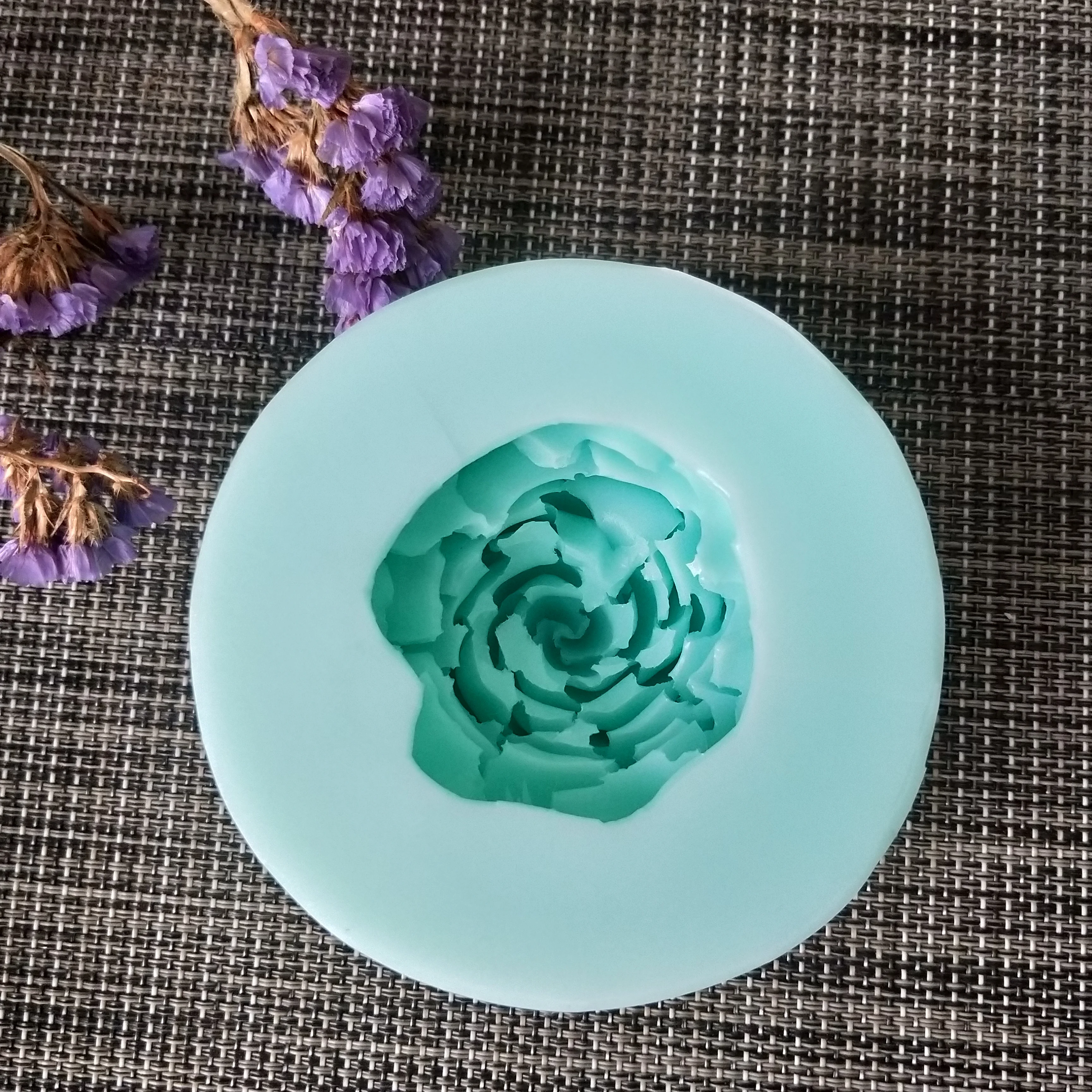 PRZY 3D Силиконовые Цветочные формы для изготовления мыла DIY помадные и украшения