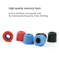 4 9 mm 1pair soft memory foam earbuds earmuffs for kz qcy xiaomi headphones noise isolation eartips for sony samsung earphone